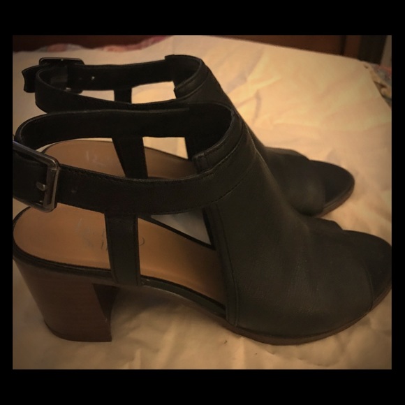 Franco Sarto Shoes - Black block heels